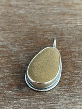 Load image into Gallery viewer, Reserved for Rita, Lake Erie beach stone charm #1 and #3