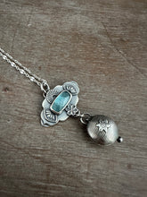 Load image into Gallery viewer, Kyanite and handmade bell.