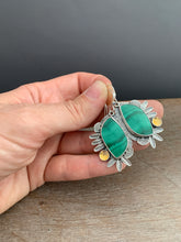 Load image into Gallery viewer, Malachite earrings