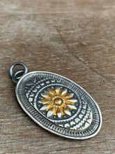 Load image into Gallery viewer, Large keum boo gold and silver medallion #2