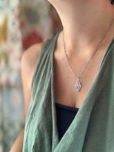 Load image into Gallery viewer, Double moon charm necklace