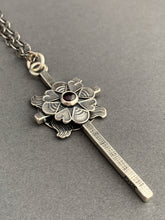 Load image into Gallery viewer, Large garnet cross