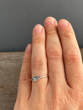 Load image into Gallery viewer, Crescent Eye stacking ring