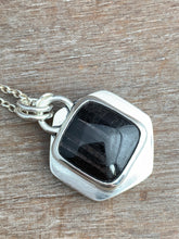 Load image into Gallery viewer, Hypersthene double sided pendant
