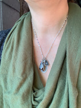Load image into Gallery viewer, Melody stone, Cicada wings, and Moonstone charms
