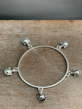 Load image into Gallery viewer, Sterling silver Jingle bangle