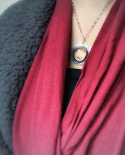 Load image into Gallery viewer, Rainbow quartz medallion