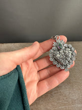 Load image into Gallery viewer, Mystic Topaz Sacred Heart pendant