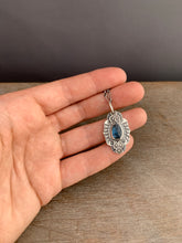 Load image into Gallery viewer, Moss kyanite charm necklace