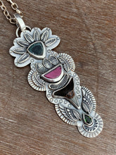 Load image into Gallery viewer, Multi stone elaborate pendant