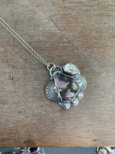 Load image into Gallery viewer, Melody Stone and herkimer Quartz Pendant