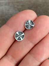 Load image into Gallery viewer, Maltese cross stud earrings