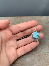 Load image into Gallery viewer, Kazakhstan lavender turquoise charm