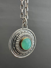 Load image into Gallery viewer, Peruvian opal set in a 22k gold bezel