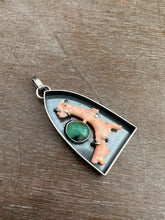 Load image into Gallery viewer, Coral and Peruvian Opal Shrine