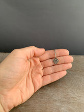 Load image into Gallery viewer, Tiny stamped silver charm