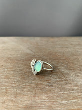 Load image into Gallery viewer, Peruvian Opal antler ring size 7