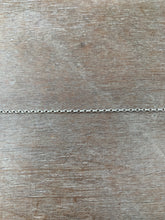 Load image into Gallery viewer, Add a chain to a necklace, small delicate sterling chain, 2mm Oval Rolo Chain