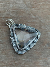 Load image into Gallery viewer, Vintage Swarovski moon prism medallion #3