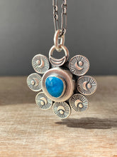 Load image into Gallery viewer, Apatite moon pendant