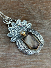 Load image into Gallery viewer, Melody Stone and Moissanite Set in 22k Gold