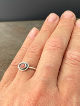 Load image into Gallery viewer, Garnet ring size 7