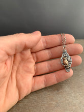 Load image into Gallery viewer, Bronze owl charm