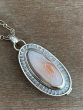 Load image into Gallery viewer, Two stone double sided pendent