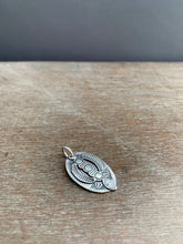 Load image into Gallery viewer, Sterling silver three dot pendant