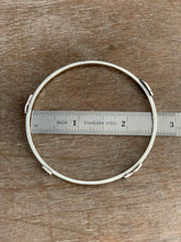 Load image into Gallery viewer, Sterling silver fish bangle