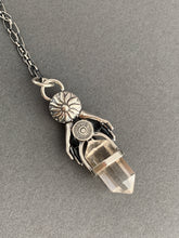 Load image into Gallery viewer, Opal and quartz crystal necklace