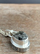 Load image into Gallery viewer, Tourmilated quartz double sided pendant