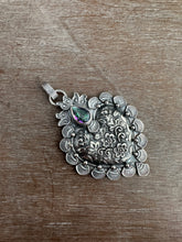 Load image into Gallery viewer, Mystic Topaz Sacred Heart pendant