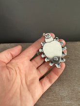 Load image into Gallery viewer, Back of sacred heart pendant by proxartist