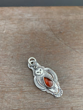 Load image into Gallery viewer, Philomena owl with Hessonite Garnet