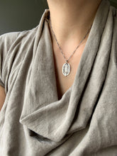 Load image into Gallery viewer, Sterling silver three dot pendant