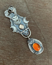 Load image into Gallery viewer, Opal Owl Pendant