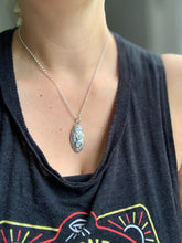 Load image into Gallery viewer, Owl pendant #18 - Labradorite