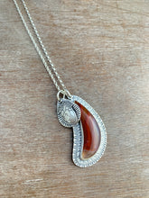Load image into Gallery viewer, Agate and Heart charms