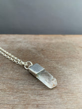Load image into Gallery viewer, Tumbled ice crystal necklace #1