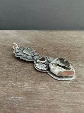 Load image into Gallery viewer, Tourmaline, Ammolite, and Quartz Medallion