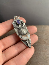 Load image into Gallery viewer, Moon bear pendant