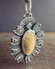 Load image into Gallery viewer, Fossilized walrus ivory pendant.