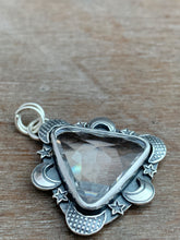 Load image into Gallery viewer, Vintage Swarovski moon prism medallion #2