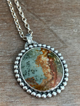 Load image into Gallery viewer, Old stock Rocky Butte Picture Jasper Medallion