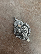 Load image into Gallery viewer, Opal Sacred Heart pendant