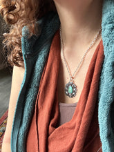 Load image into Gallery viewer, Peruvian Opal Moon Pendant