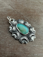 Load image into Gallery viewer, Peruvian Opal Moon Pendant