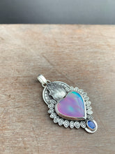 Load image into Gallery viewer, Aura Opal Sacred Heart pendant