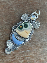 Load image into Gallery viewer, Moth Moon Medallion